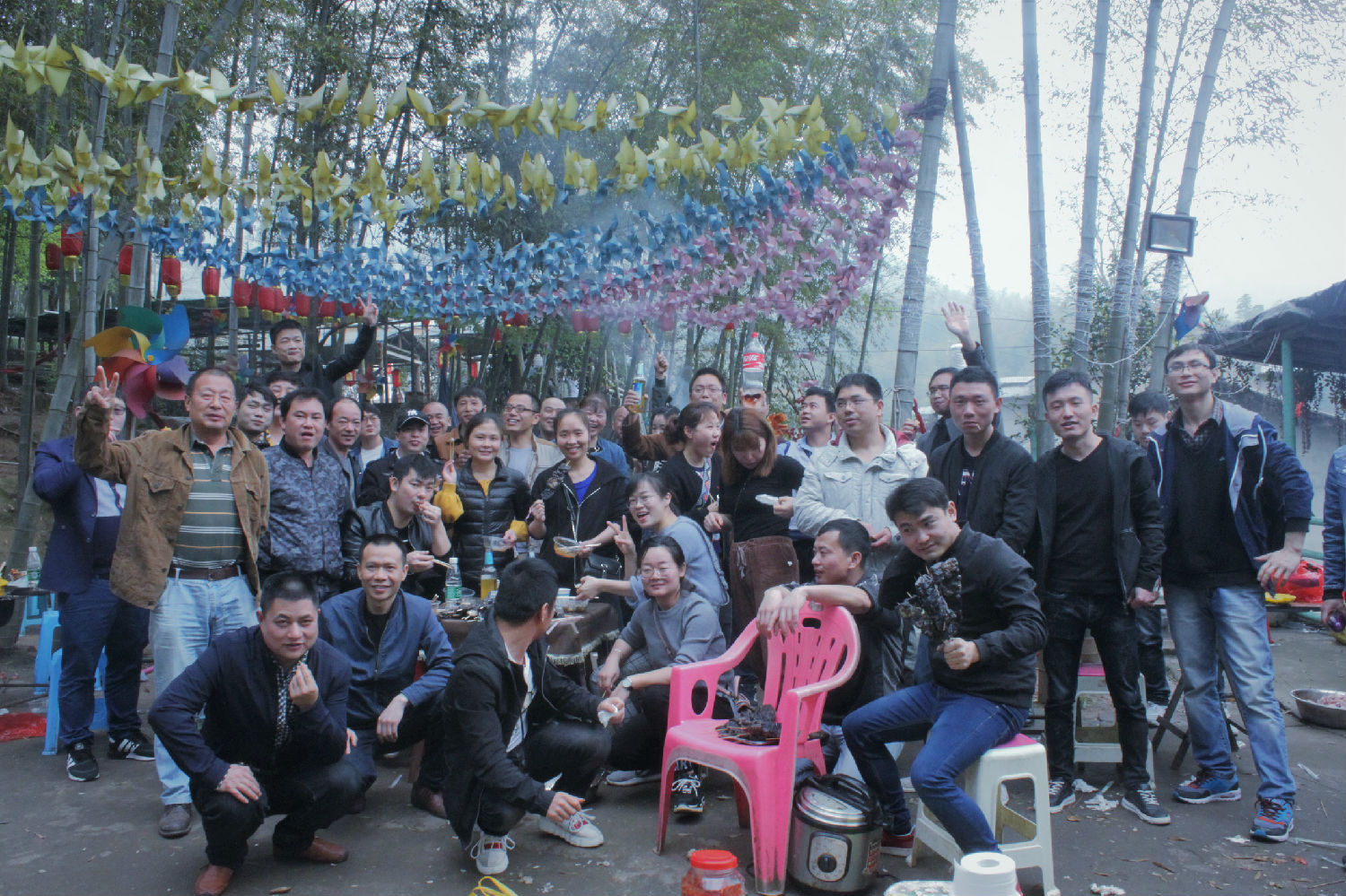 公司集（jí）體戶外（wài）野炊活動